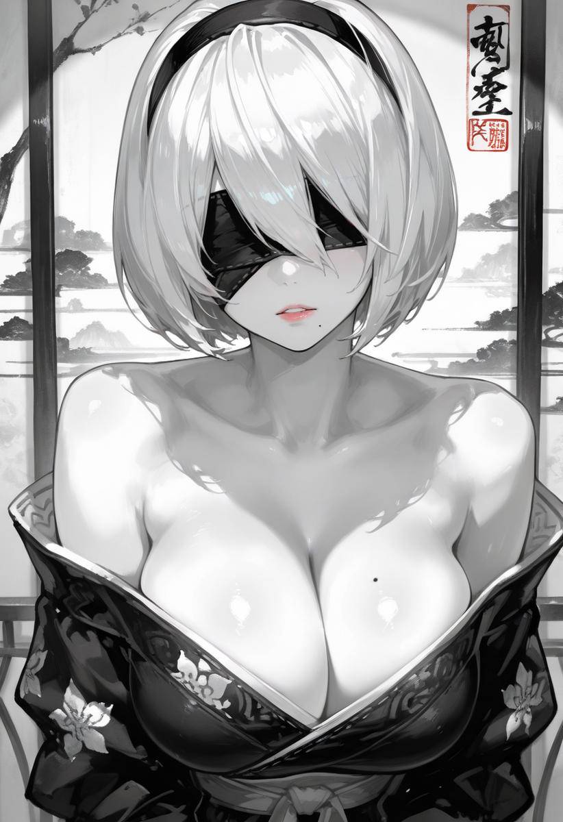 Ink style:-pixiv插画-作品交流服务