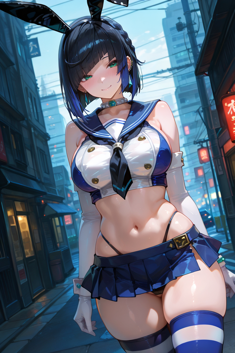 Shimakaze outfit:-pixiv插画-作品交流服务