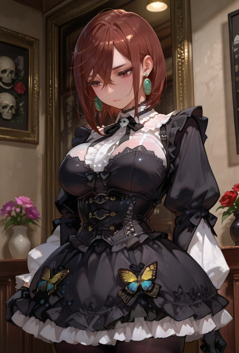 Gothic outfit-pixiv插画-作品交流服务