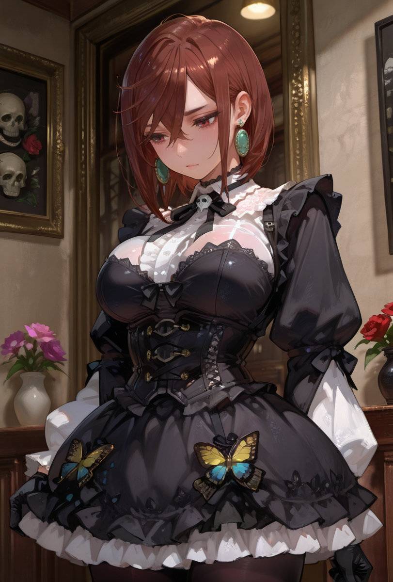 Gothic outfit-pixiv插画-作品交流服务