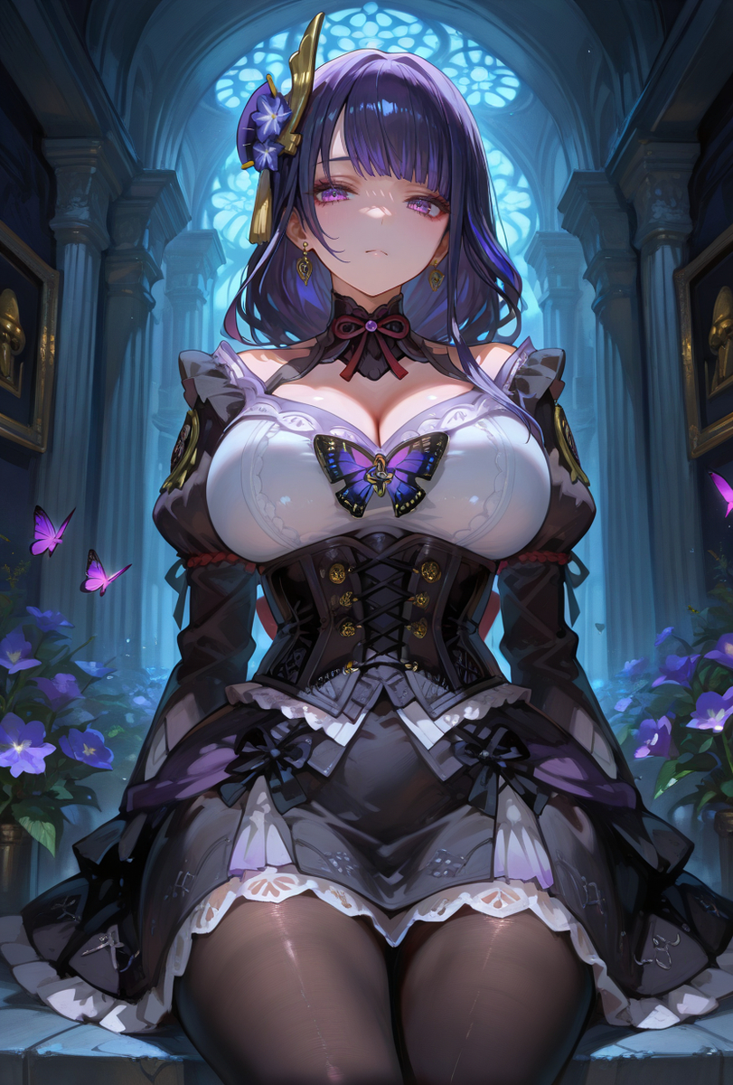 Gothic outfit-pixiv插画-作品交流服务