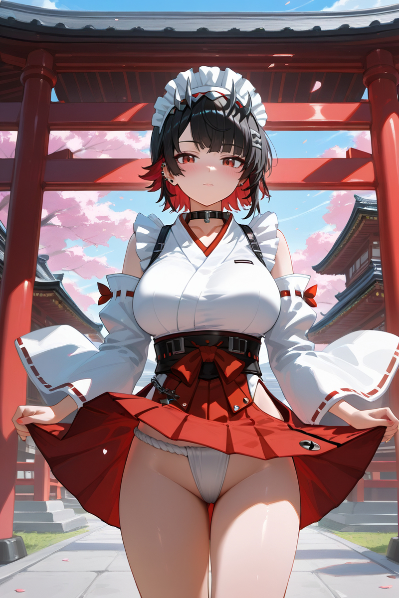 图片[8]-Miko outfit/巫女服-pixiv插画-作品交流服务