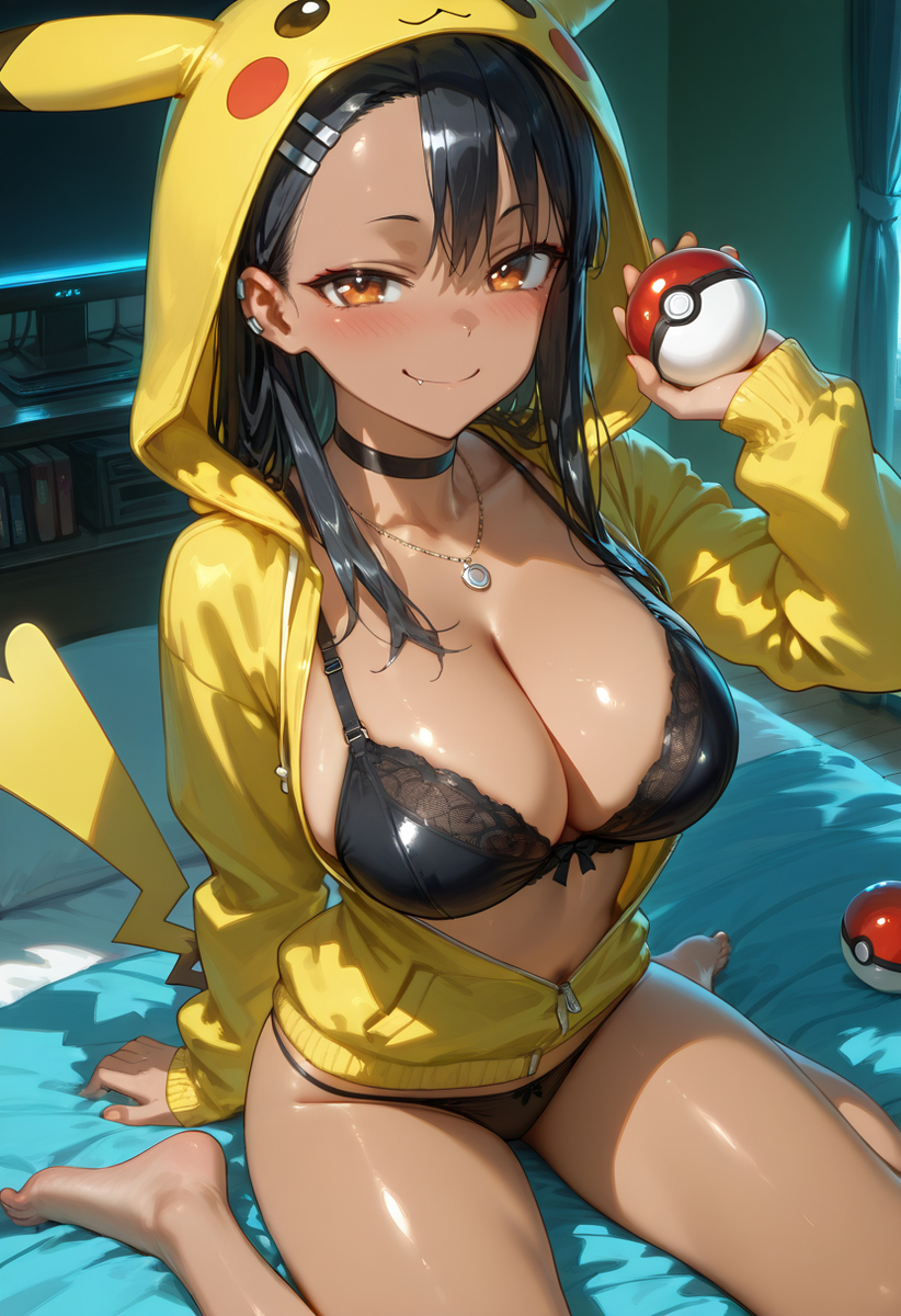 Pikachu pijama/ピカチュウのパジャマ-pixiv插画-作品交流服务