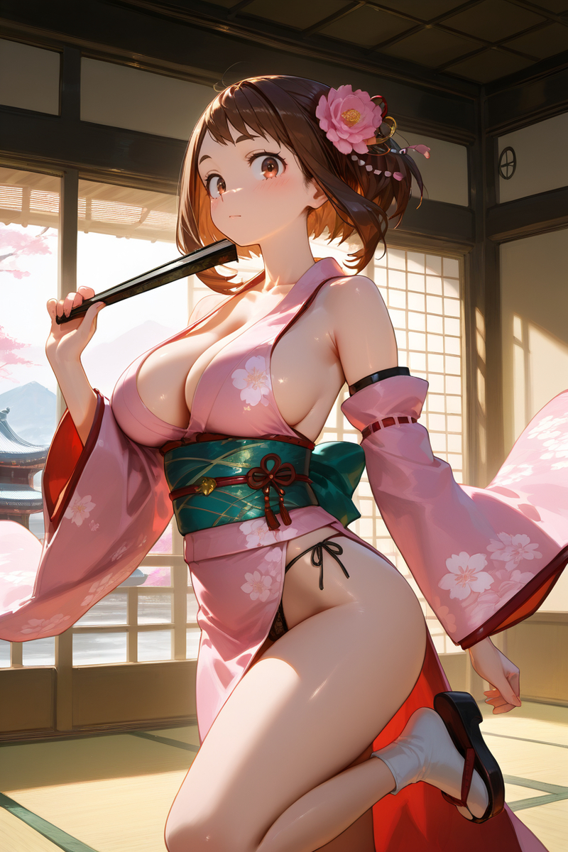 图片[7]-Sexy kimono/セクシーな着物-pixiv插画-作品交流服务