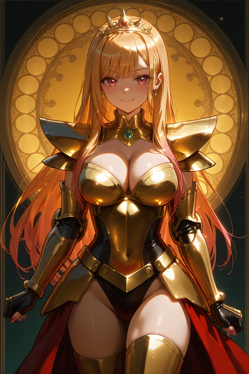 gold armor/黄金の鎧-pixiv插画-作品交流服务