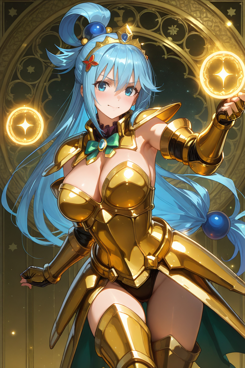 gold armor/黄金の鎧-pixiv插画-作品交流服务