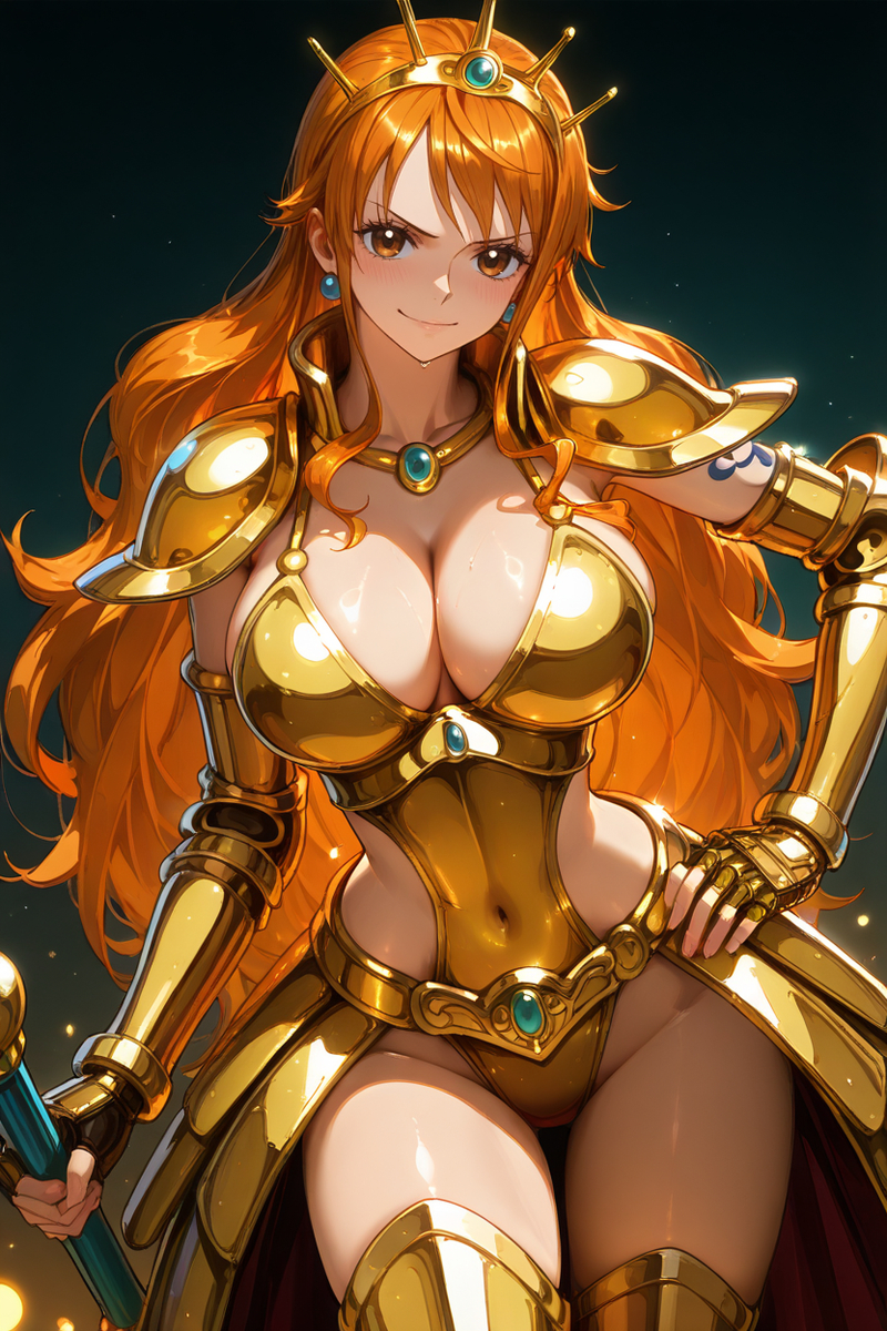 图片[5]-gold armor/黄金の鎧-pixiv插画-作品交流服务