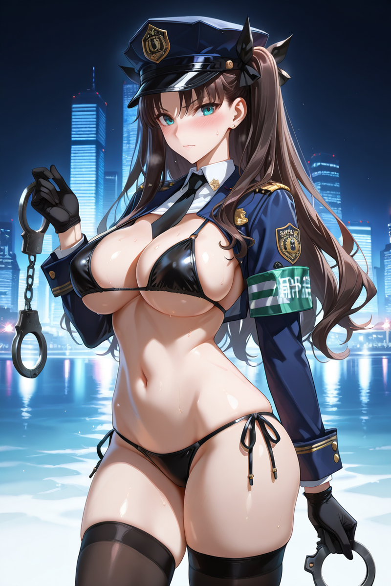 Police outfit/警察の服装-pixiv插画-作品交流服务