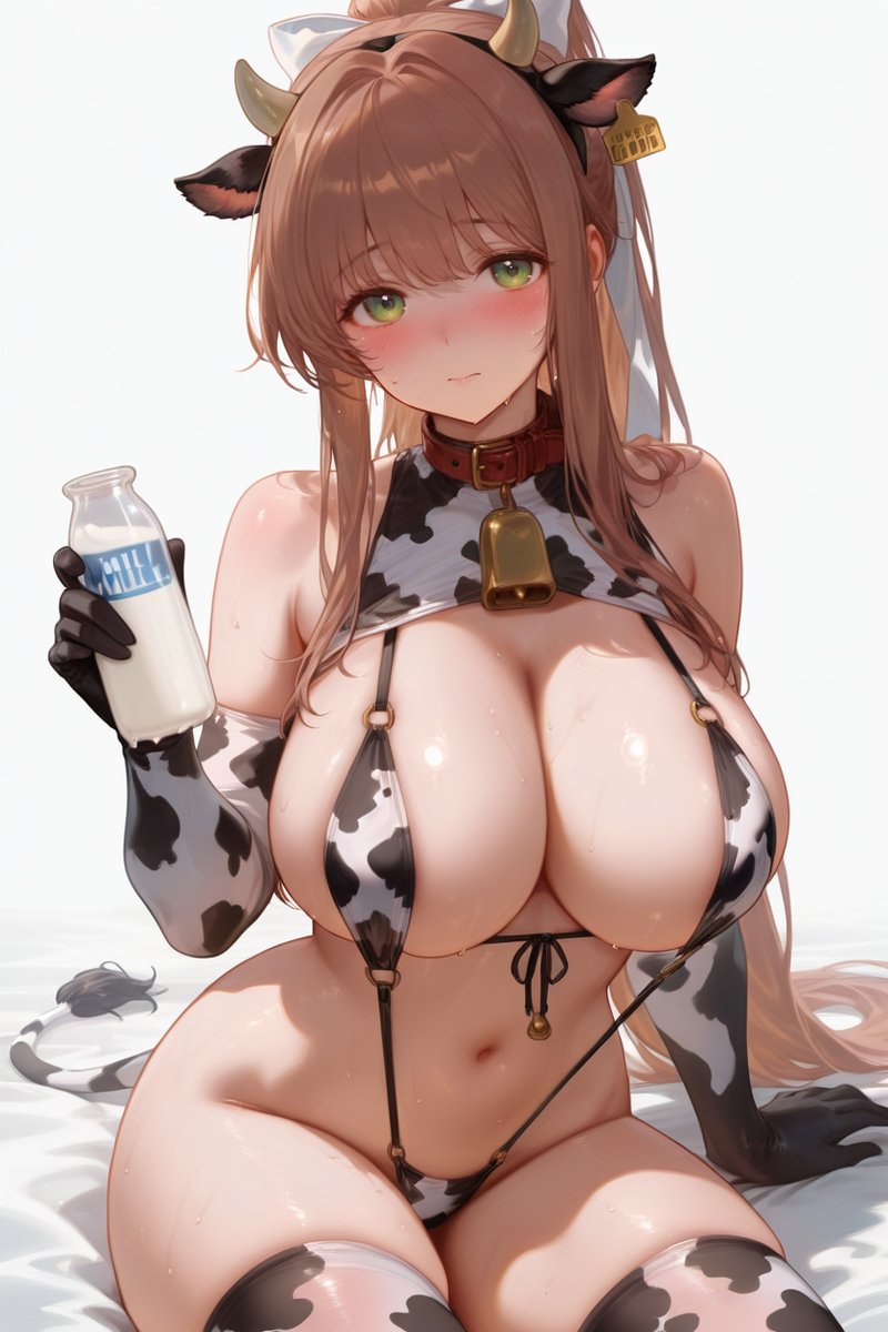 Cow outfit/牛の衣装-pixiv插画-作品交流服务