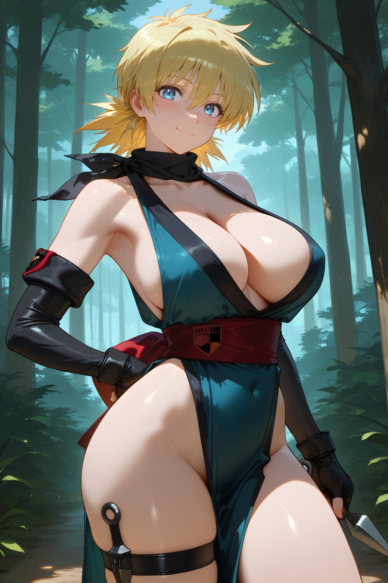 Kunoichi outfit/くノ一衣装-pixiv插画-作品交流服务