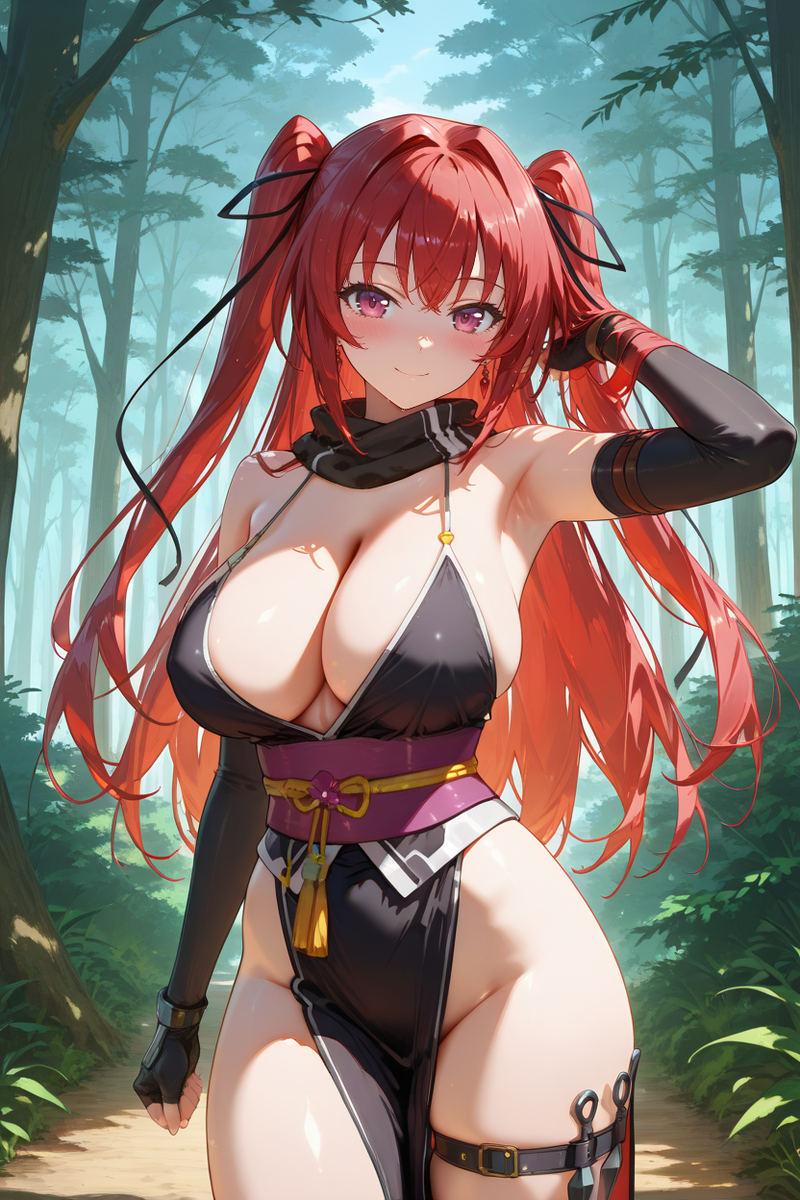 图片[6]-Kunoichi outfit/くノ一衣装-pixiv插画-作品交流服务