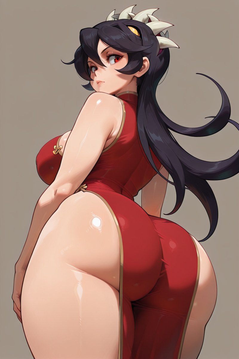 チャイナドレス-pixiv插画-作品交流服务