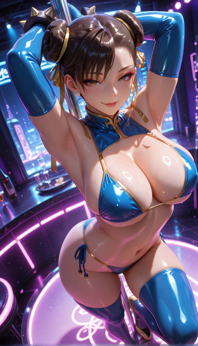 Pole dance/ポールダンス-pixiv插画-作品交流服务