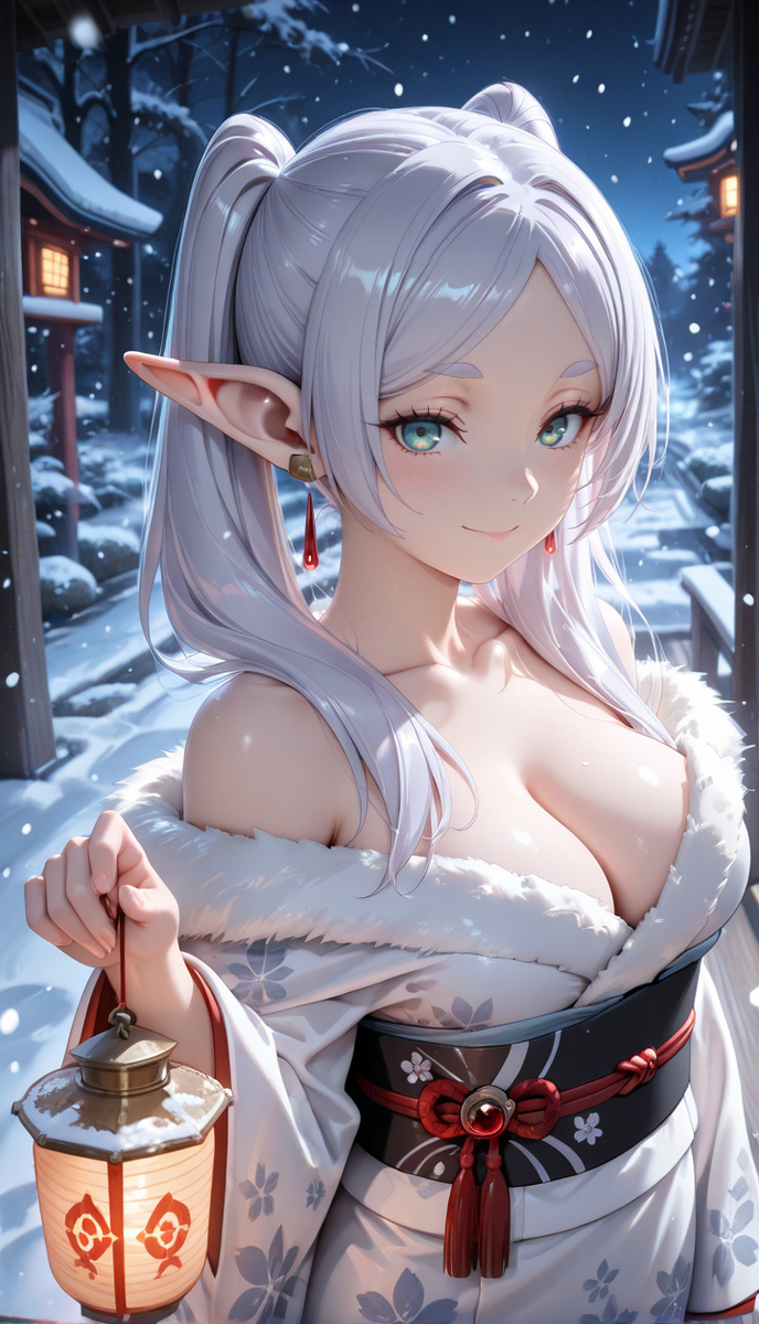 Snow princess/雪姫-pixiv插画-作品交流服务