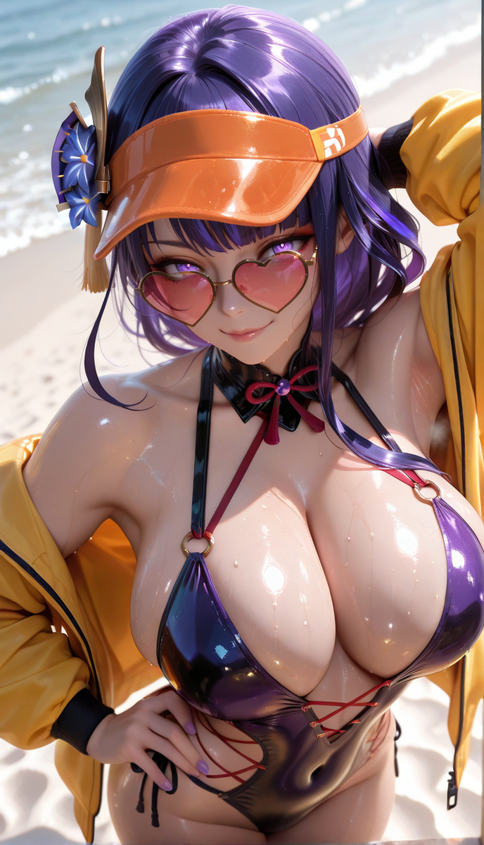 Onepiece swimsuit/ ワンピース水着-pixiv插画-作品交流服务