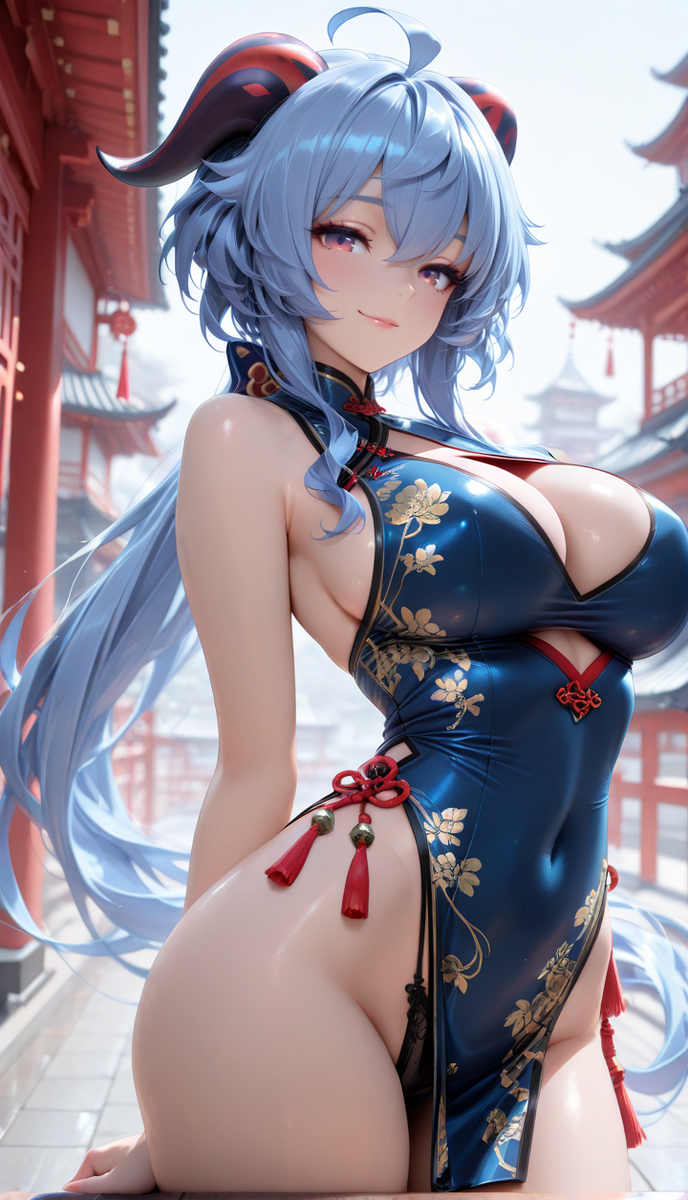 图片[6]-China dress/チャイナドレス-pixiv插画-作品交流服务