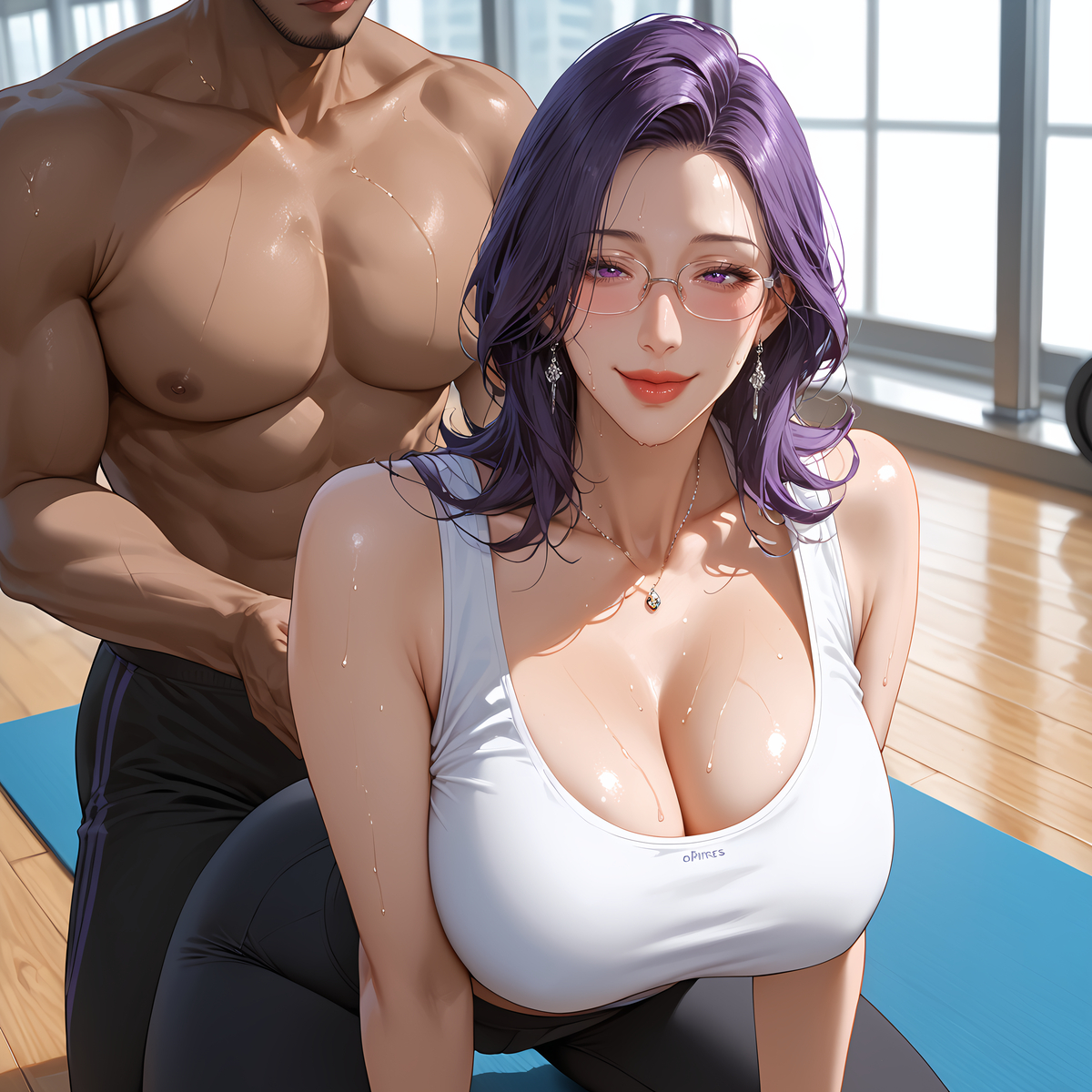 [Test]Kim Mi-jung gym.-pixiv插画-作品交流服务
