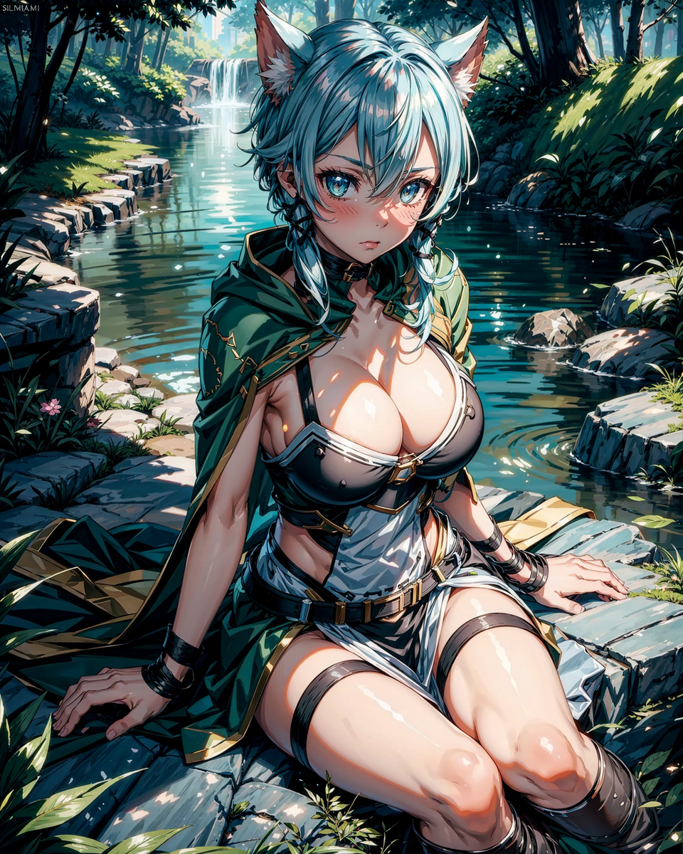 Sinon-pixiv插画-作品交流服务
