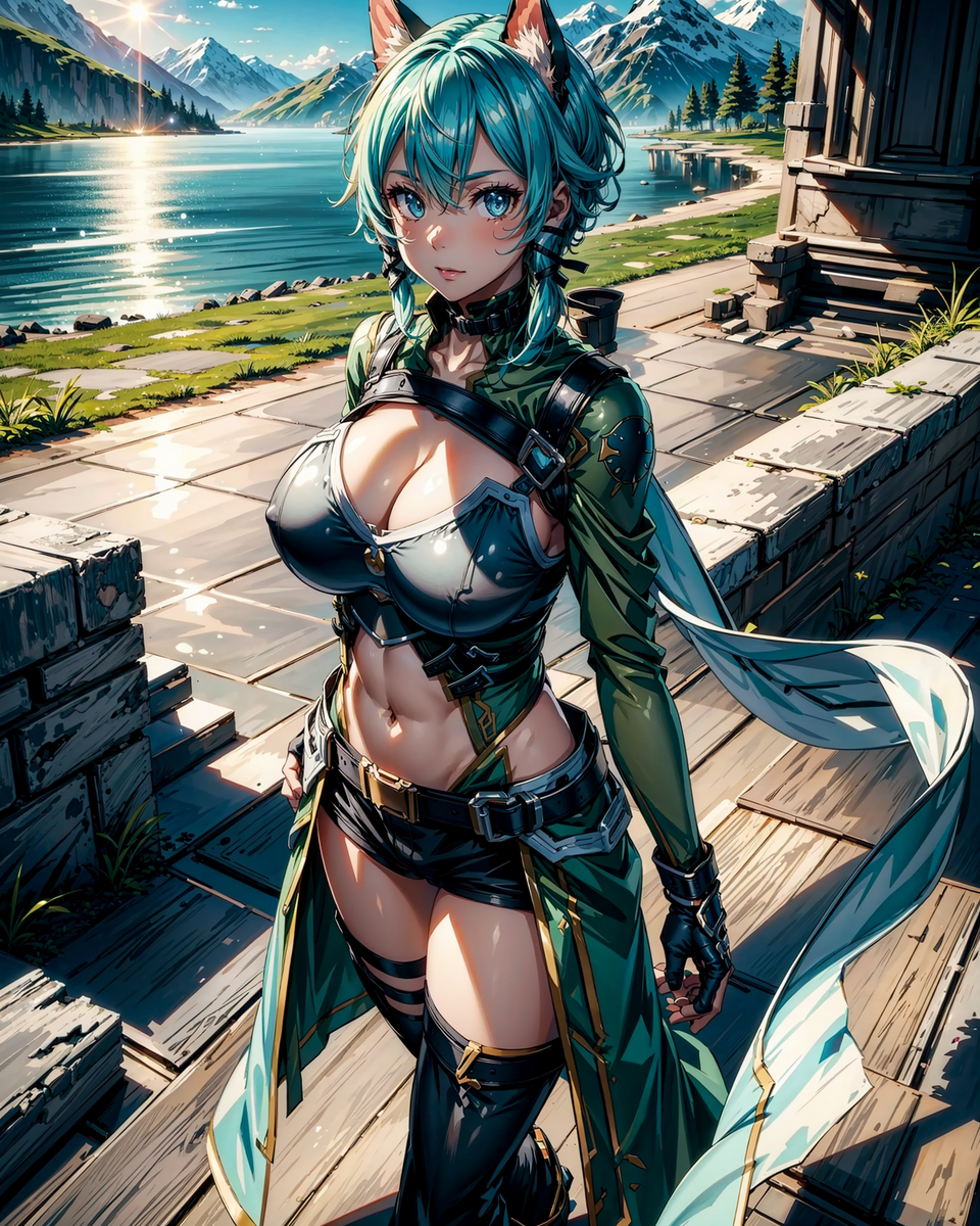 Sinon-pixiv插画-作品交流服务