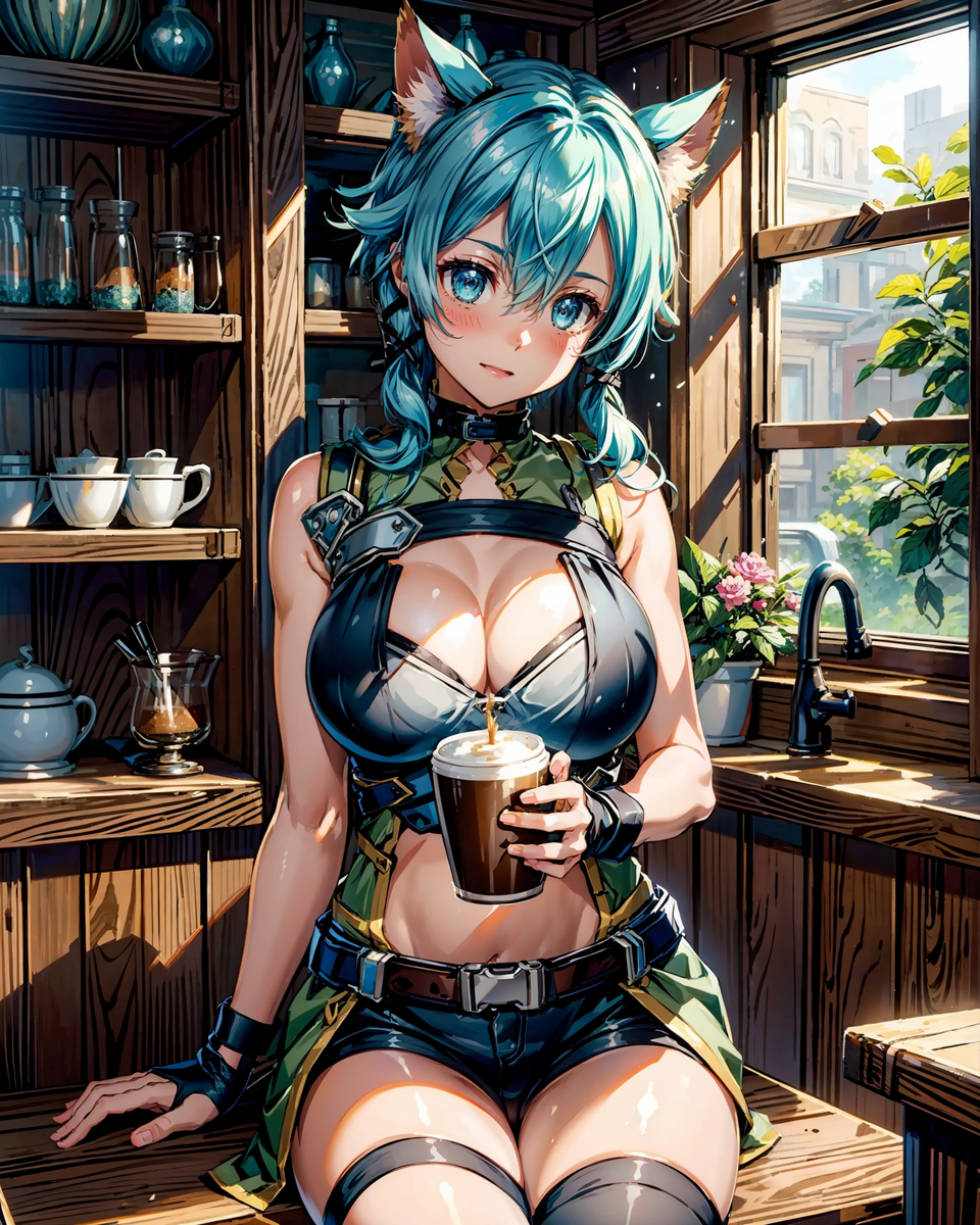 Sinon-pixiv插画-作品交流服务