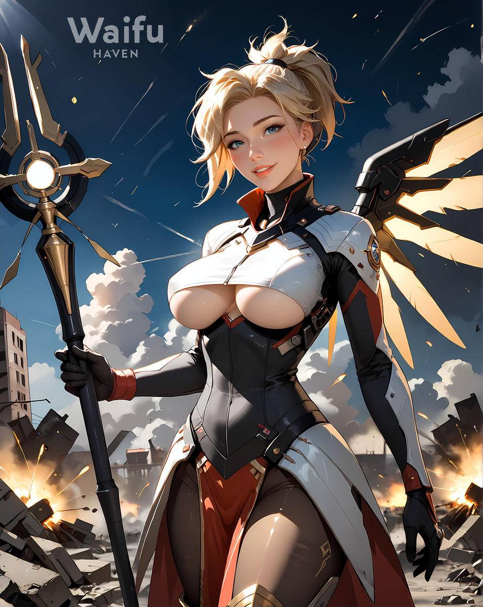 Mercy-pixiv插画-作品交流服务