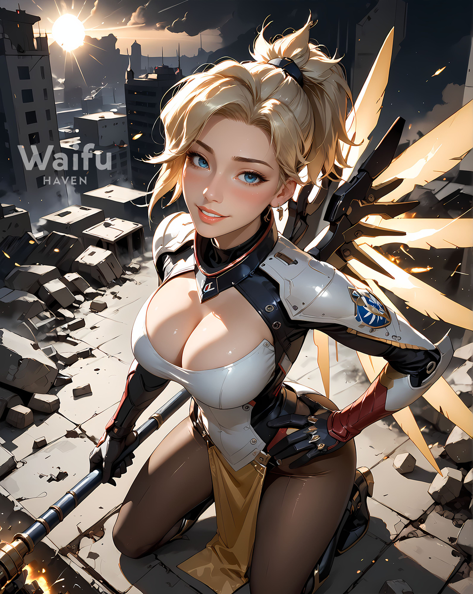 Mercy-pixiv插画-作品交流服务