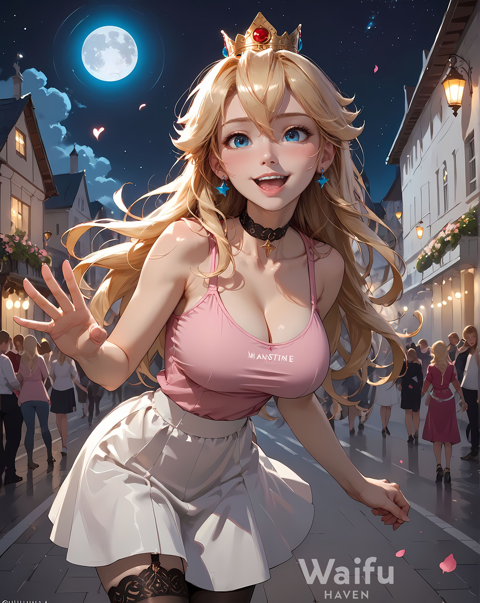 Princess Peach-pixiv插画-作品交流服务