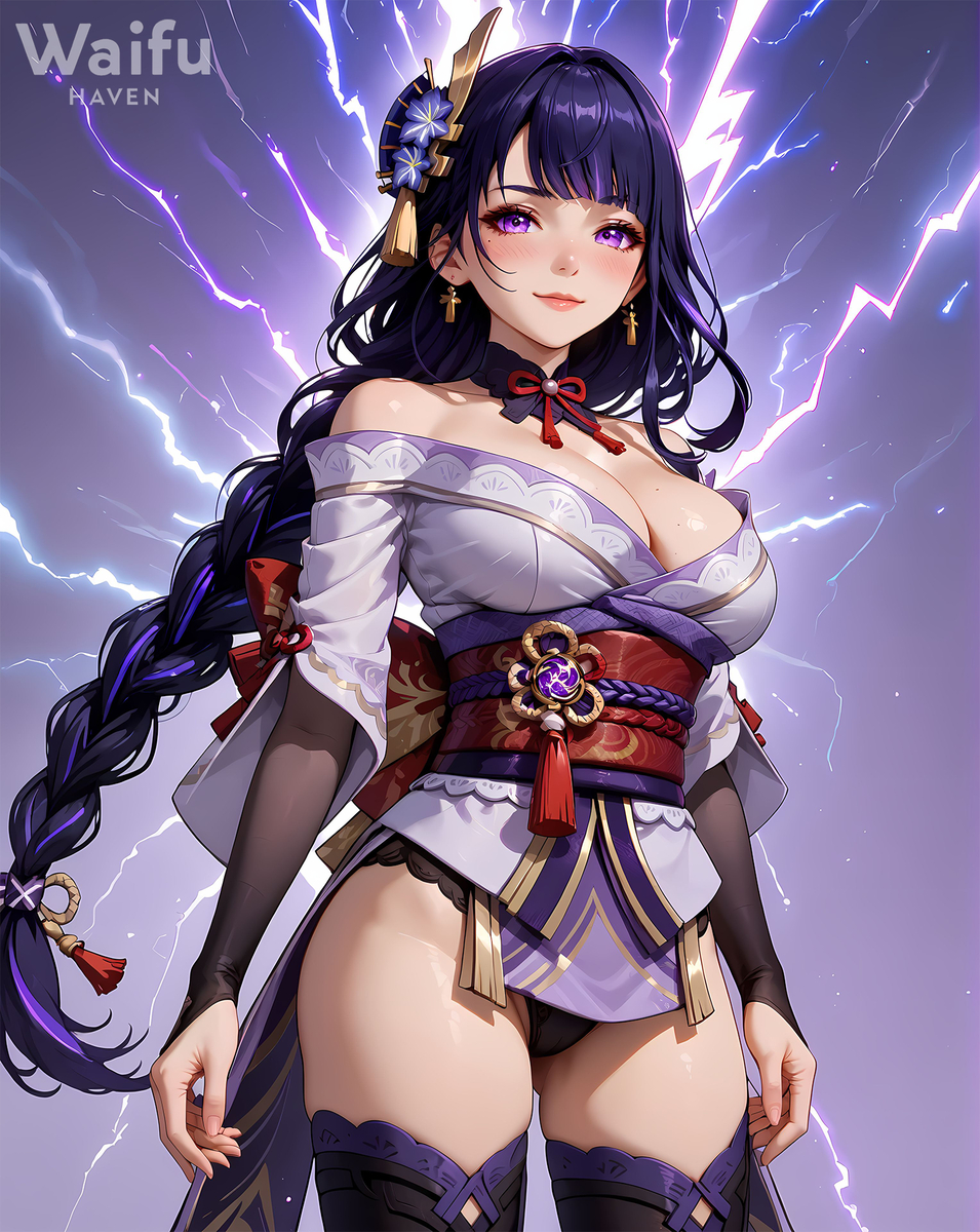 Raiden Shogun-pixiv插画-作品交流服务