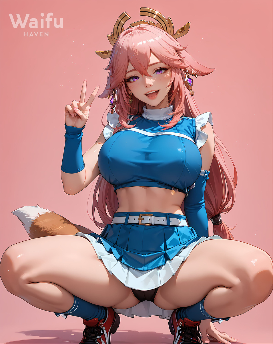 Yae Miko-pixiv插画-作品交流服务