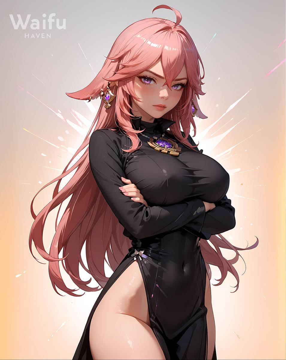 Yae Miko-pixiv插画-作品交流服务