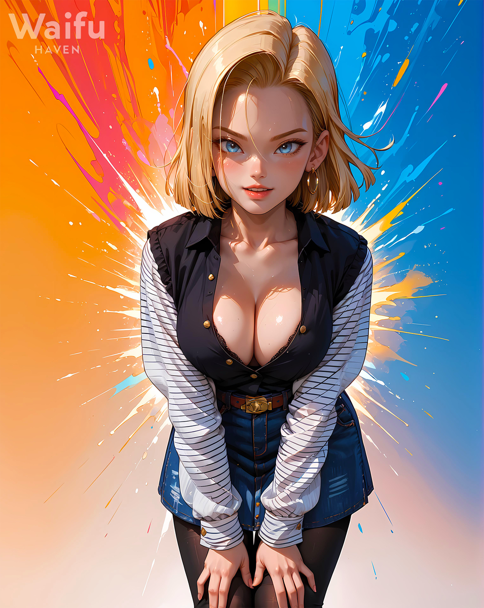 Andoid 18-pixiv插画-作品交流服务