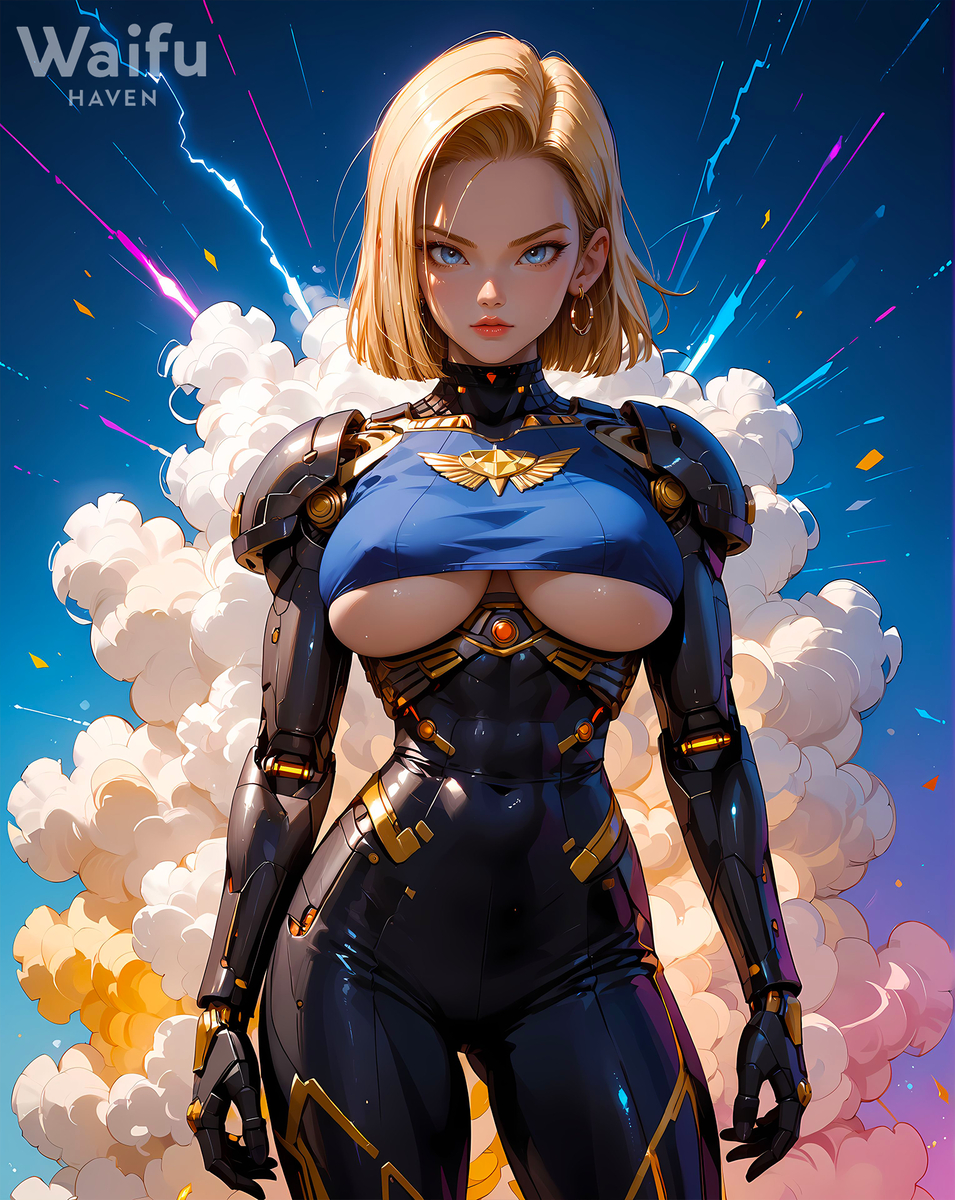 Andoid 18-pixiv插画-作品交流服务