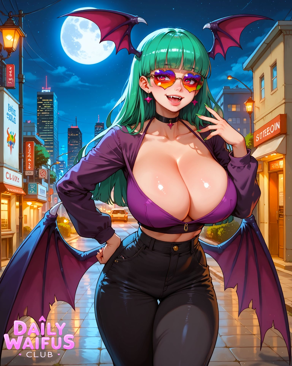 图片[6]-Morrigan Aensland-pixiv插画-作品交流服务