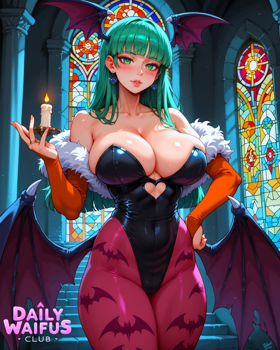 图片[7]-Morrigan Aensland-pixiv插画-作品交流服务