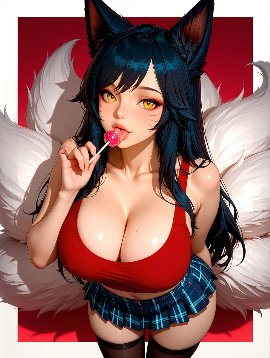 Ahri 2/2-pixiv插画-作品交流服务