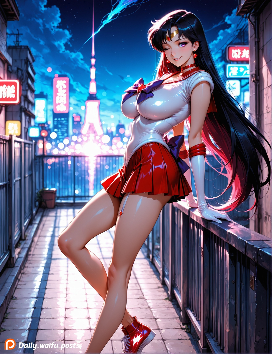 Sailor Mars-pixiv插画-作品交流服务
