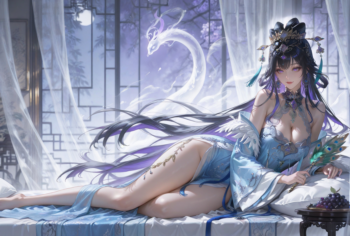 飘飖兮若流风之回雪-pixiv插画-作品交流服务