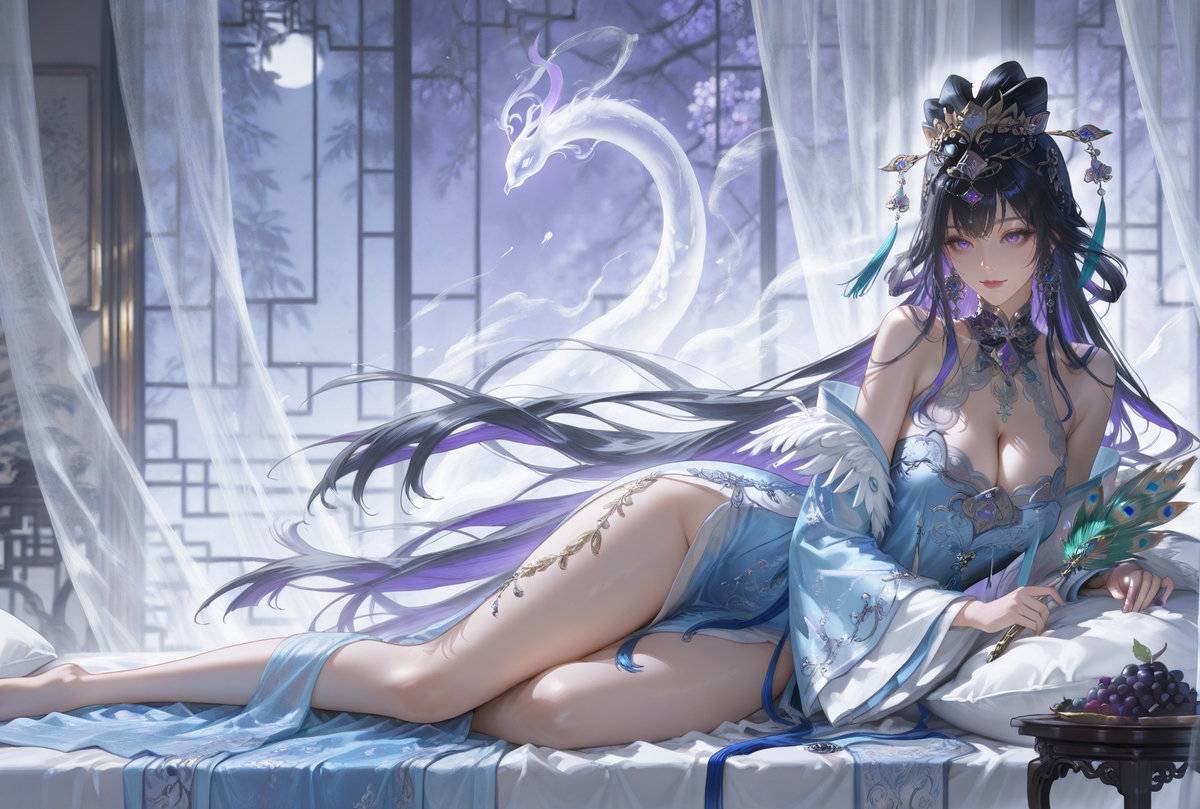 飘飖兮若流风之回雪-pixiv插画-作品交流服务