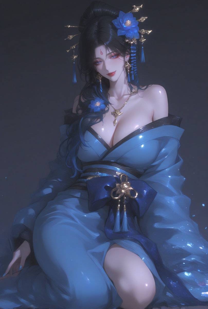 图片[2]-艺妓娘亲只忠于我一人-pixiv插画-作品交流服务