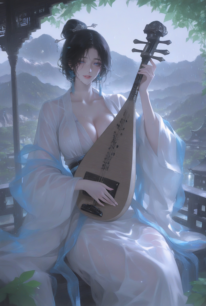 不去上学，天天往娘亲这跑？-pixiv插画-作品交流服务