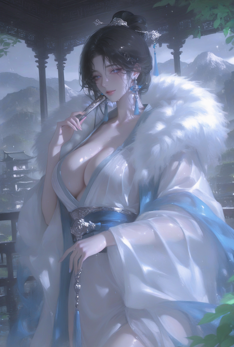 不去上学，天天往娘亲这跑？-pixiv插画-作品交流服务