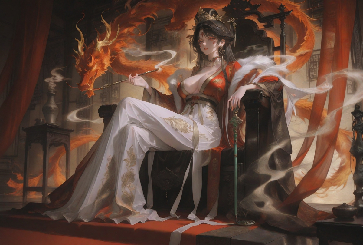 陈年旧图（少女·宫廷篇）-pixiv插画-作品交流服务