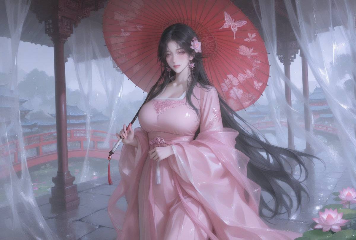 图片[1]-温文尔雅·闺中女子-pixiv插画-作品交流服务