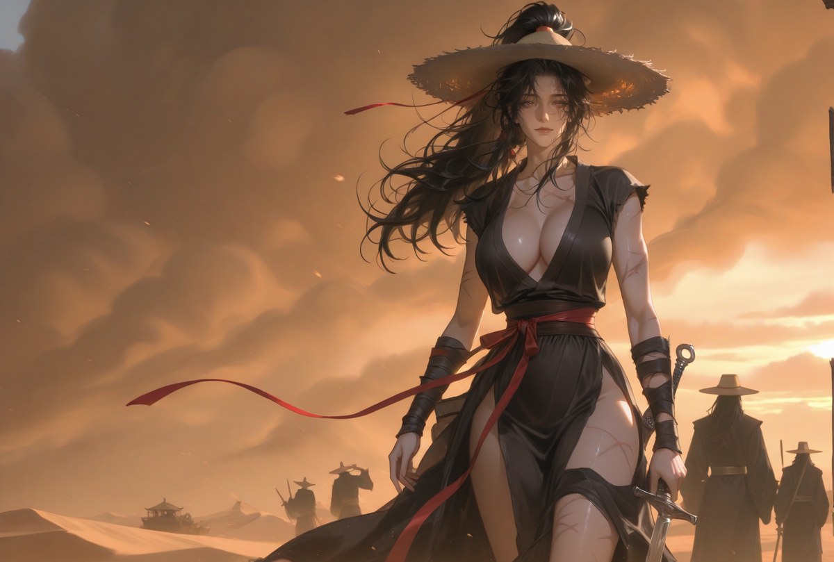 荒野大镖客-pixiv插画-作品交流服务