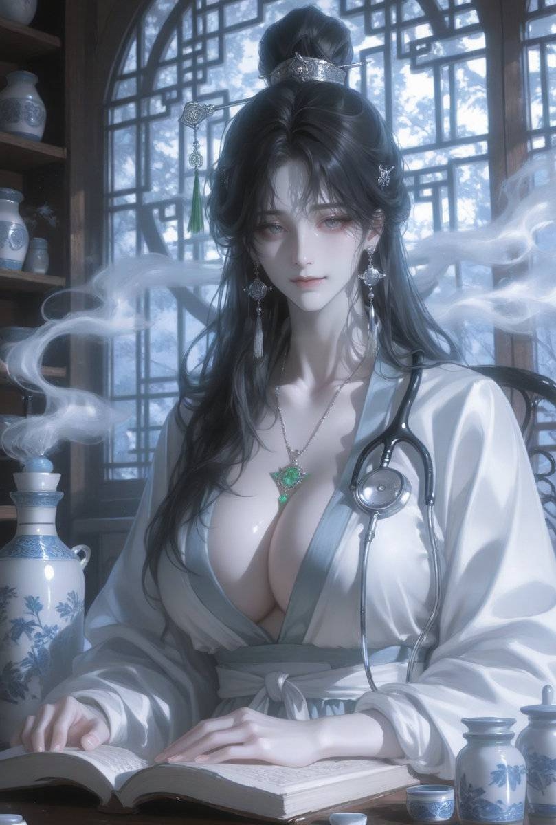 图片[1]-悬壶济世（3K）-pixiv插画-作品交流服务