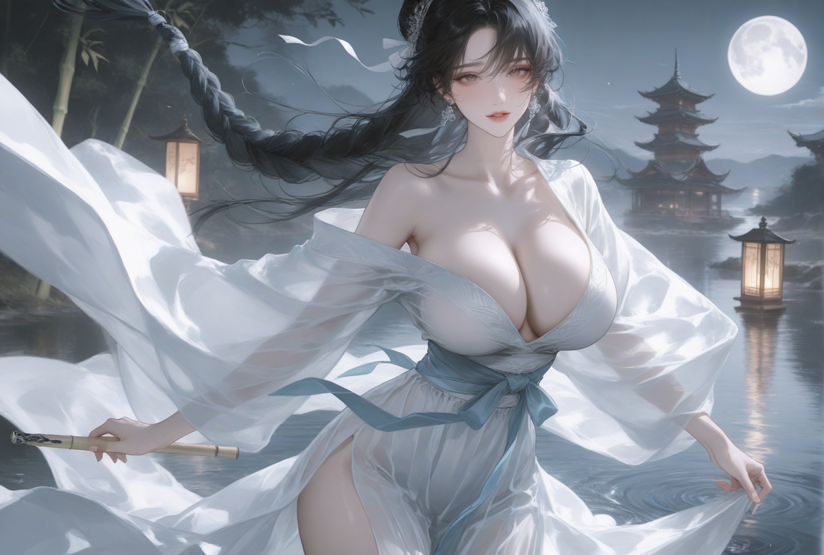 图片[5]-谁家月夜飞笛声？-pixiv插画-作品交流服务