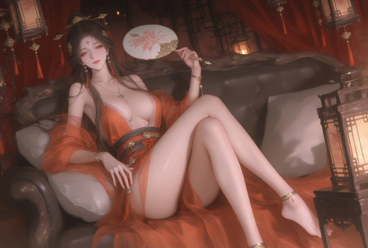 国色天香(4K)-pixiv插画-作品交流服务
