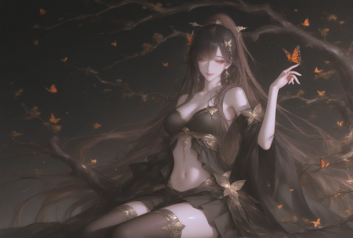 国色天香(4K)-pixiv插画-作品交流服务