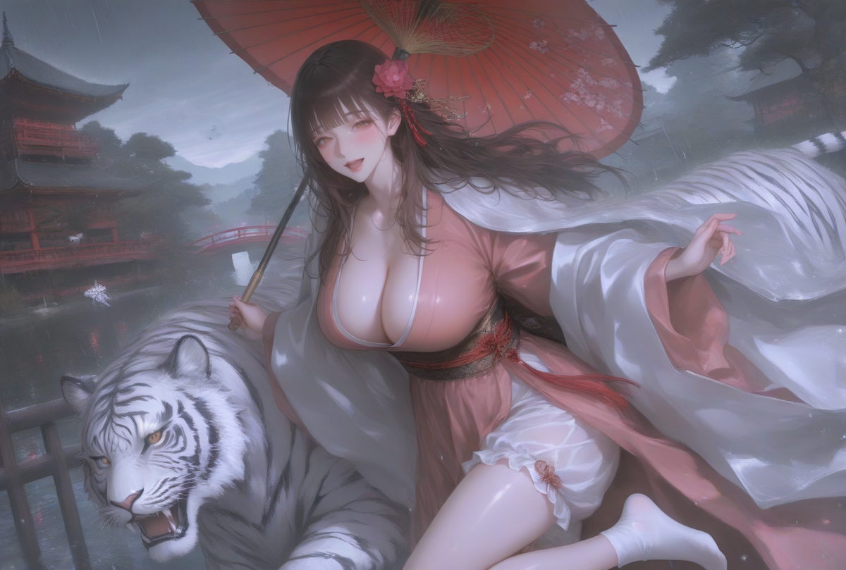 国色天香(4K)-pixiv插画-作品交流服务