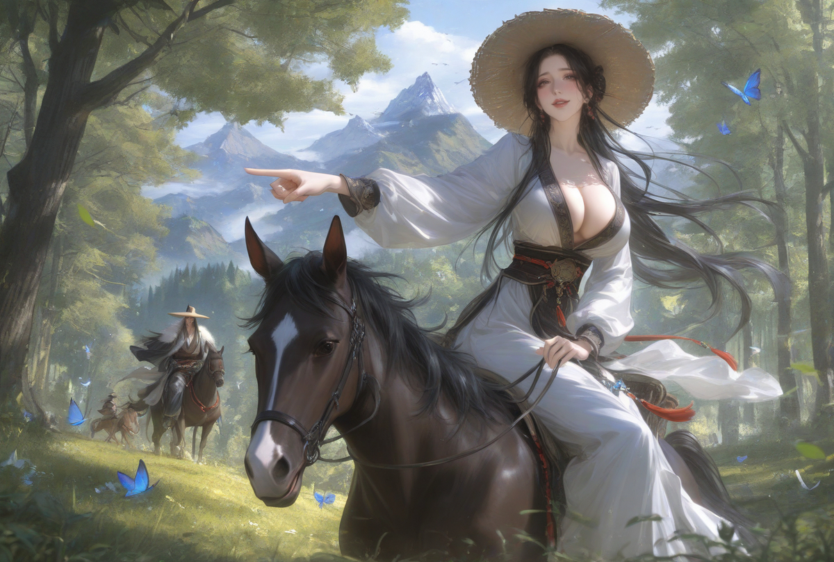 春风得意（上）-pixiv插画-作品交流服务